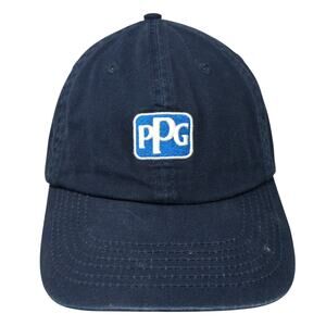 PPG Slideback Baseball Cap Blue One Size Adjustable Embroidered 6 Panel Halo